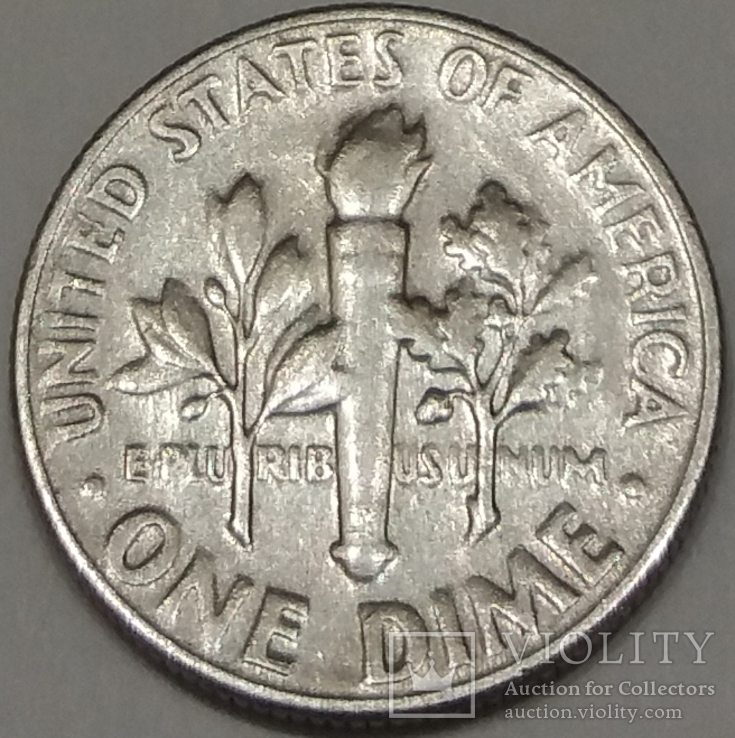 США 1 дайм, 1965, фото №3