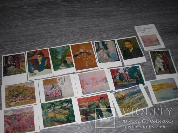 Набор открытки Французская живопись в музеях СССР, фото №2