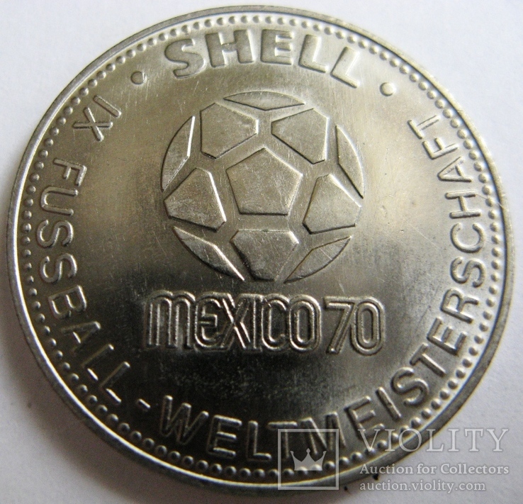 Полный комплект жетонов Shell*18 шт, Германия Fußball ЧМ 1970 Mexico, фото №4