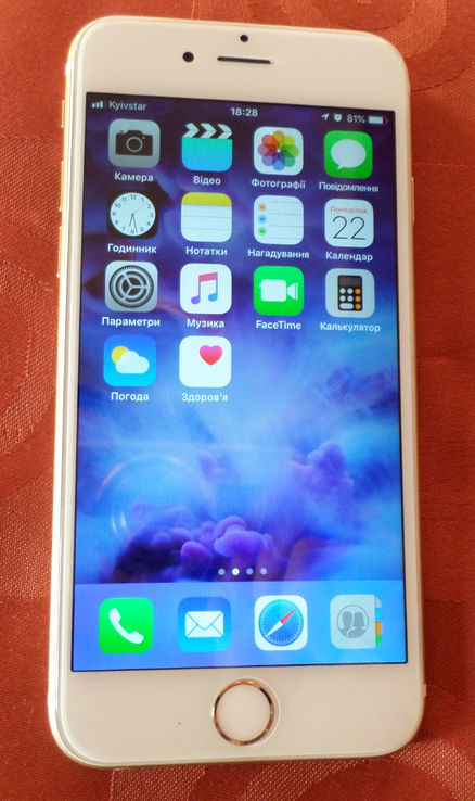 Iphone 6s neverlock, 16 gb gold, фото №2