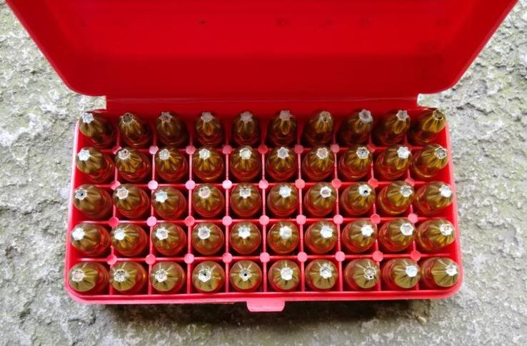 Патроны холостые Kynoch Luger (пистолетные, 9x19 мм) 50 штук, фото №5