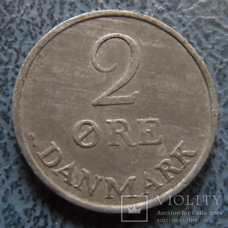 2 эре 1967  Дания    ($2.1.2) ~, фото №3