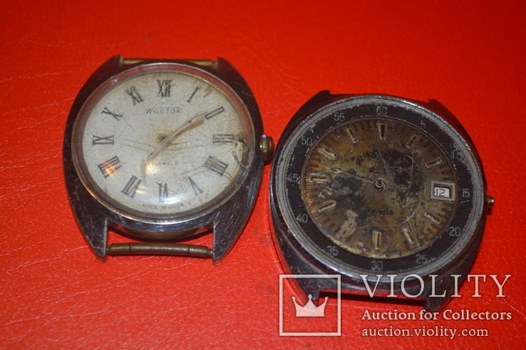 2 наручных мужских часов Восток на ремонт, фото №2