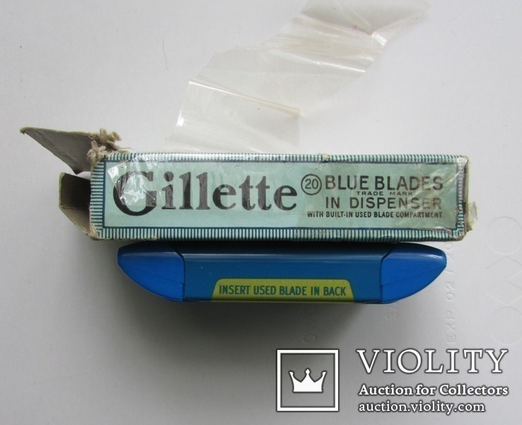 Леза для бриття, лезвия для бритья фірми "Gillette", США, фото №5
