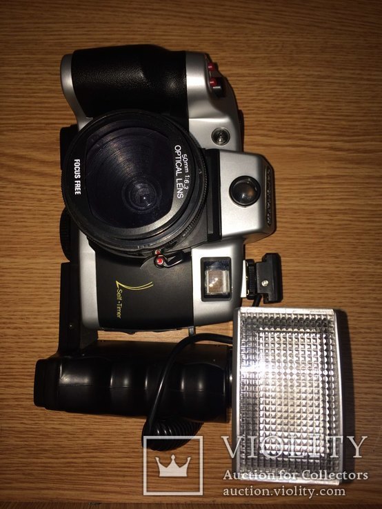 Фотоаппарат Canomatik + Optical lens + Вспышка +сумка - Полностью рабочий, фото №2