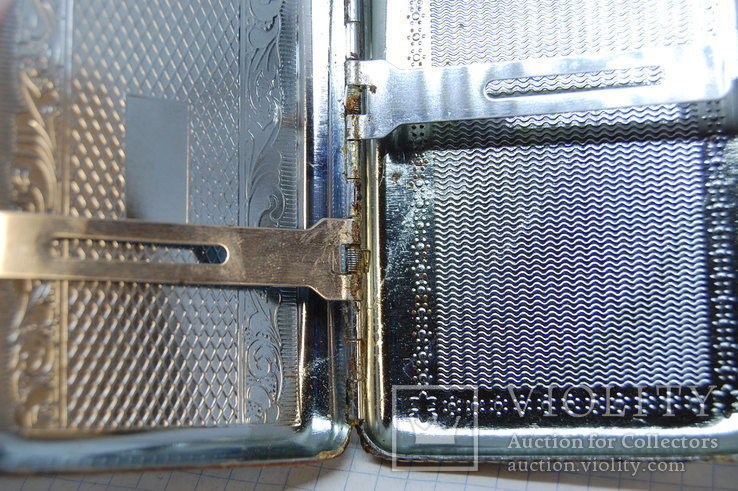 Интересный портсигар с металлическими вставками, фото №13