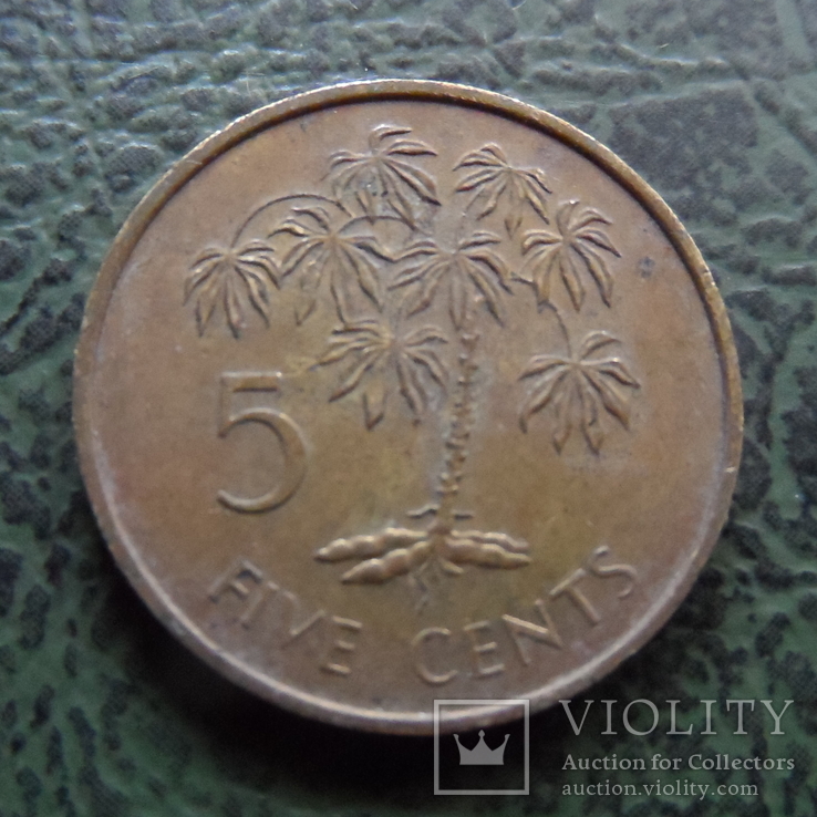 5 центов 1982  Сейшиллы   ($1.1.14) ~