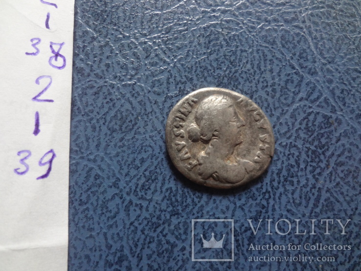 Денарий  Фаустина   серебро   ($2.1.39)~, фото №5
