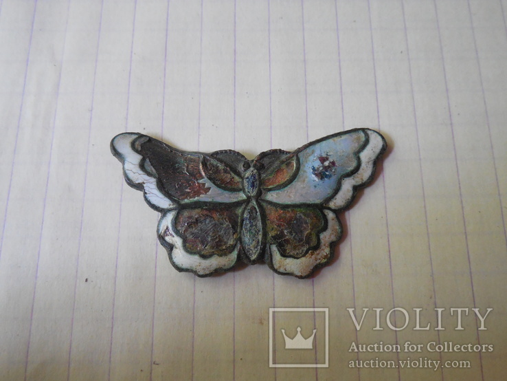 Брошка бабочка, фото №2