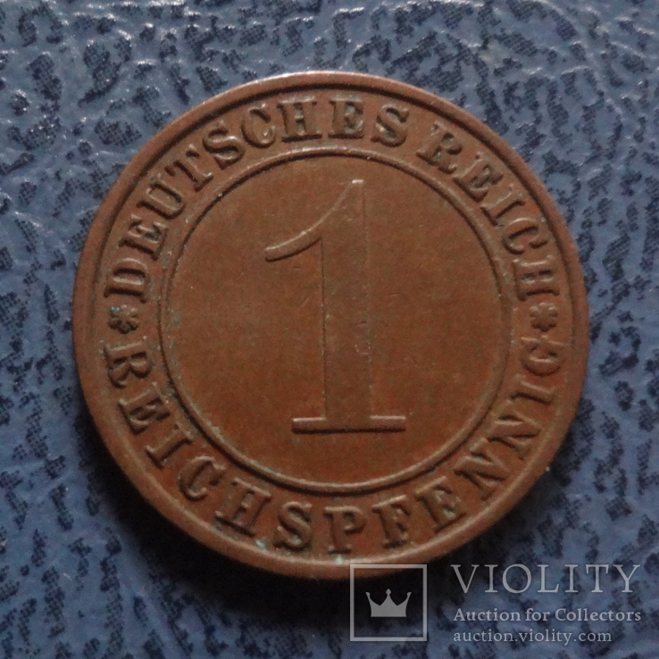 1 пфенниг 1929 Е  Германия    ($2.2.14)~, фото №3