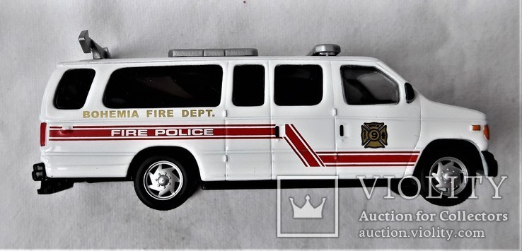 Пожарное авто Полиция, 1:57 для макета Ж/Д (3), фото №5