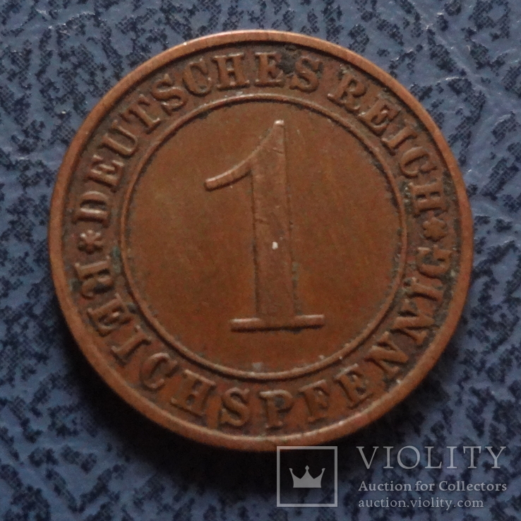 1 пфенниг 1931 E   Германия    ($2.2.26)~, фото №3
