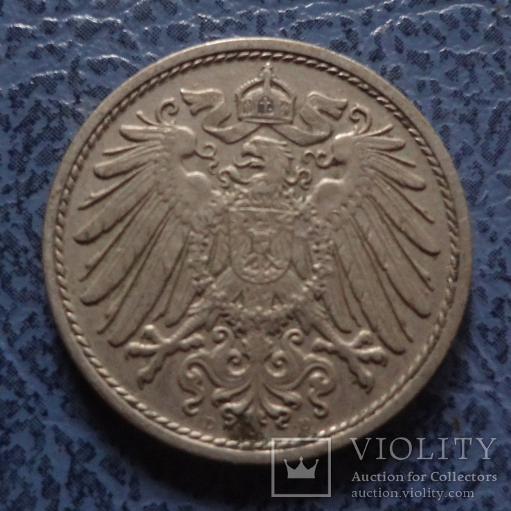 10 пфеннигов  1906  D   Германия    ($2.2.29)~, фото №3