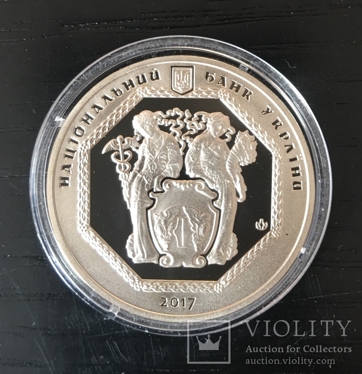 100 лет банку жетон Медаль монетный двор нбу, фото №3