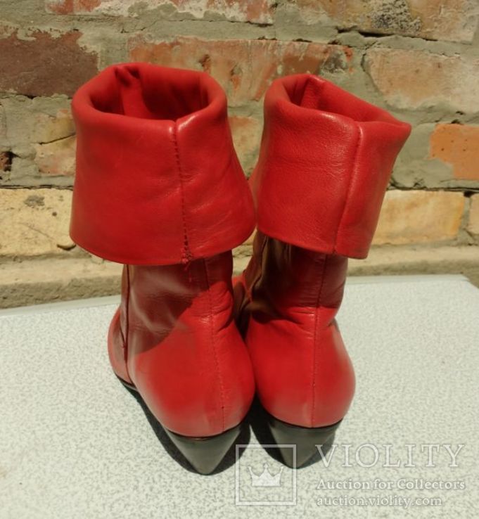 Червоні черевички 9 розмір. 38-39., фото №7