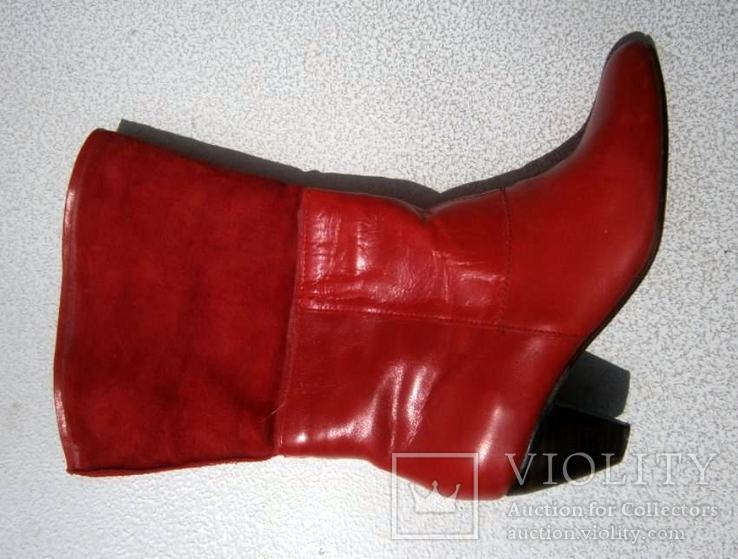 Червоні черевички 9 розмір. 38-39., фото №11