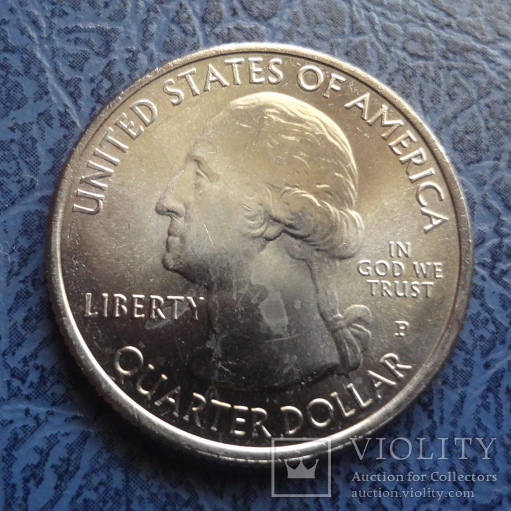 25 центов 2014  США  Тенесси    ($2.3.8)~, фото №3