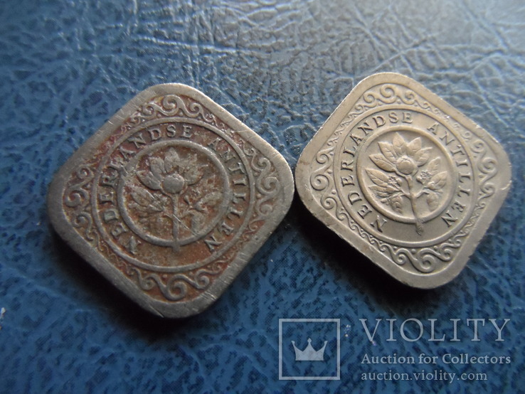 5 центов 1967,1965   Нидерландские  Антиллы   (2.3.12)~, фото №4