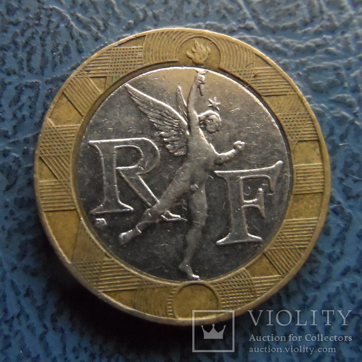10 франков 1988  Франция   (2.3.19)~, фото №2