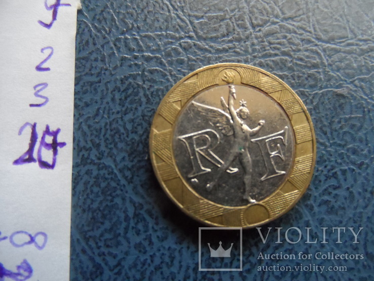 10 франков 1990  Франция   (2.3.20)~, фото №4