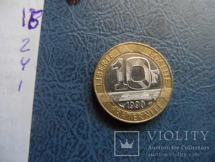 10 франков 1990  Франция   (2.4.1)~, фото №4