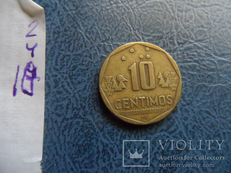 10 сантимо 2000  Перу   (2.4.10)~, фото №4