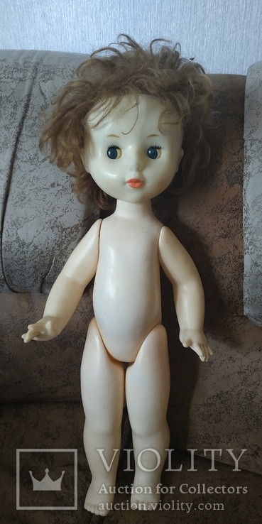 Кукла СССР с флиртующими глазками