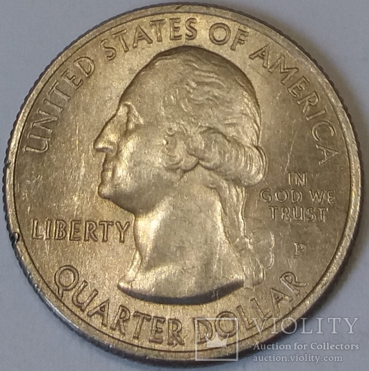 США ¼ долара, 2010 Національний парк Хот-Спрінгс, photo number 3