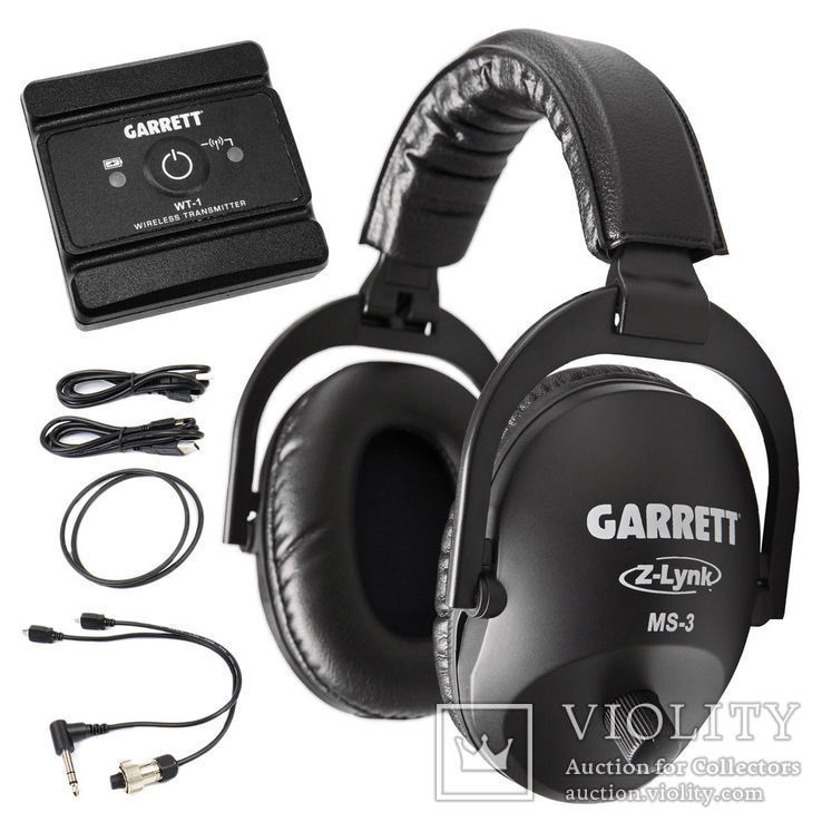 Garrett MS-3 Z-Lynk Wireless Headphone KIT for Metal Detectors, фото №4