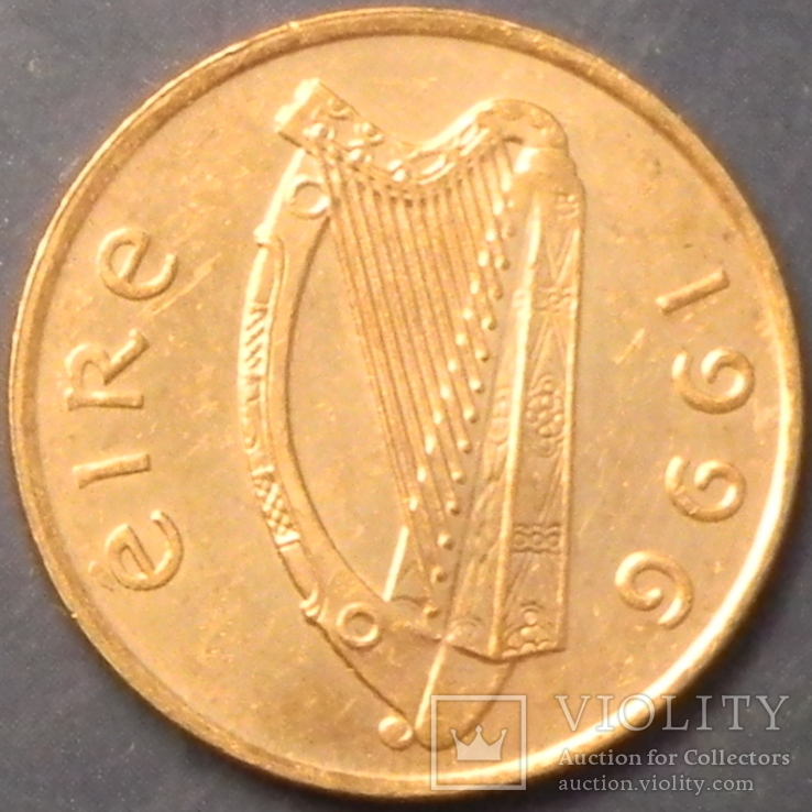 1 пенні Ірландія 1996, фото №3
