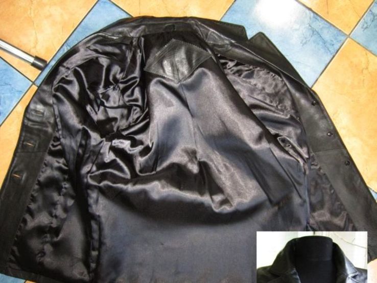 Женский классический кожаный пиджак PRINCE. Лот 479, фото №5