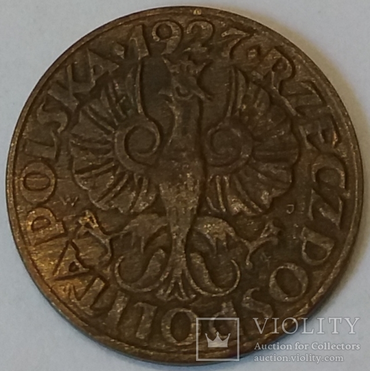 Польща 2 гроша, 1927, фото №3