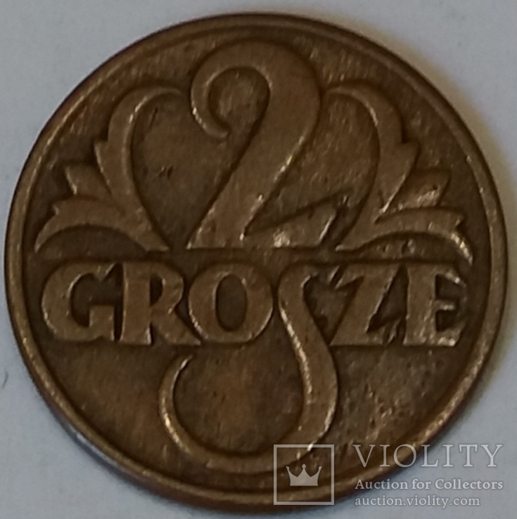 Польща 2 гроша, 1928, фото №2