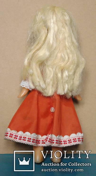 Лялька парикова 24см., фото №5