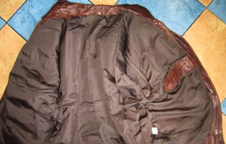 Кожаная мужская куртка- трансформер. Германия. Лот 483, numer zdjęcia 6