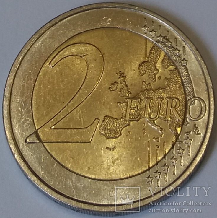 Німеччина 2 євро, 2015 30 років прапору Європейського союзу, фото №3