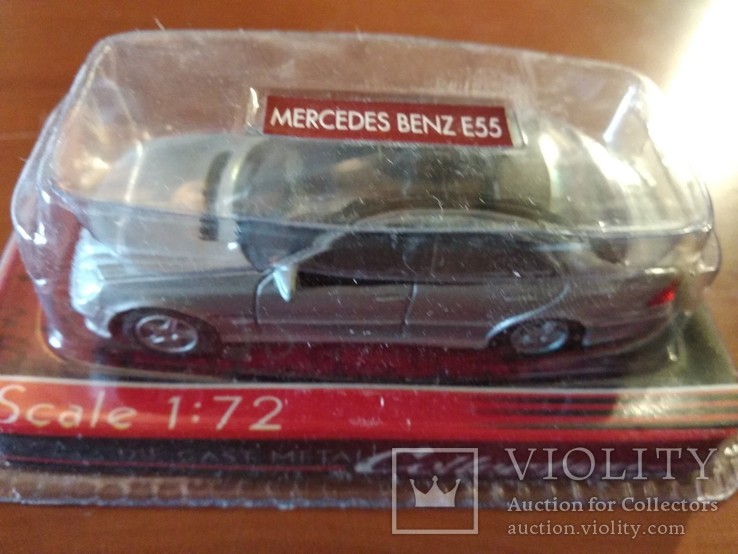 1/72 Yatming ЯтМинг Mercedes Benz E55 Картон 24 штуки, фото №2