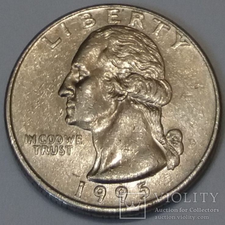 США ¼ долара, 1995