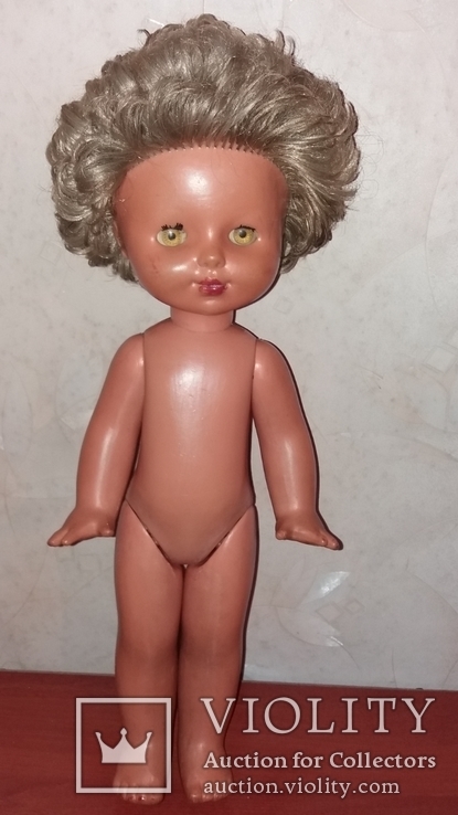 Кукла с клеймом на резинках 50 см, фото №6