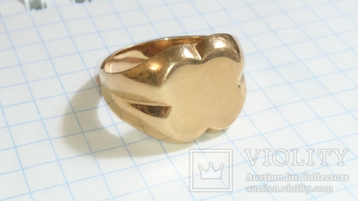 Печатка ,кольцо золото 583 проба. 6,3 грамма.21 размер.