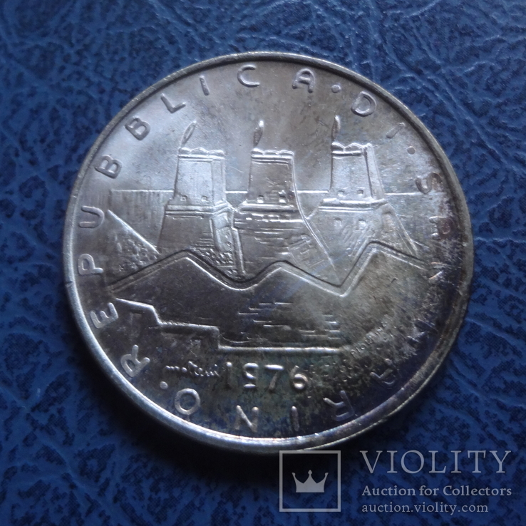 500 лир 1976 Сан-Марино   серебро  (2.7.19)~, фото №4