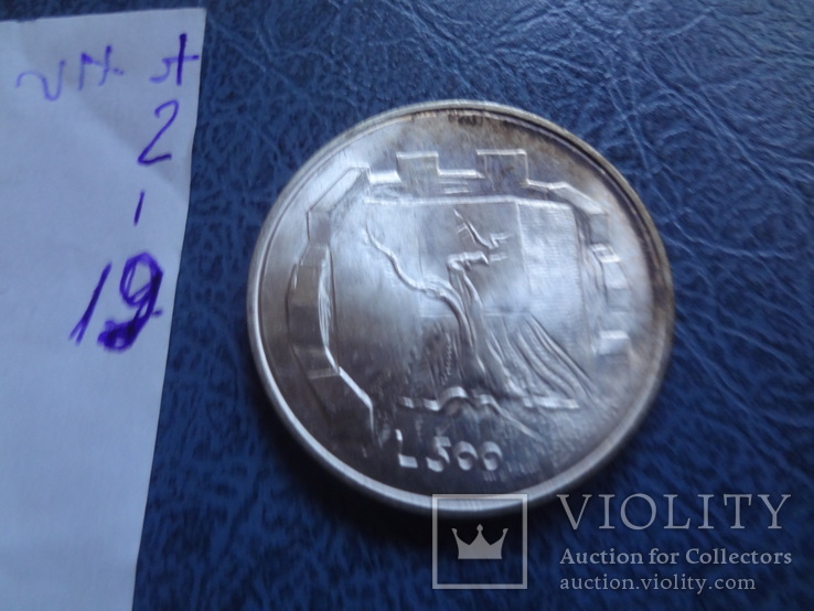 500 лир 1976 Сан-Марино   серебро  (2.7.19)~, фото №7