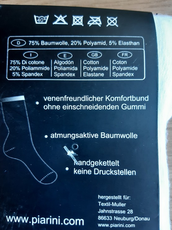Комфортные носки" Здоровье" ,5 пар-комплект. Германия, unisex, р. 43-46., numer zdjęcia 6