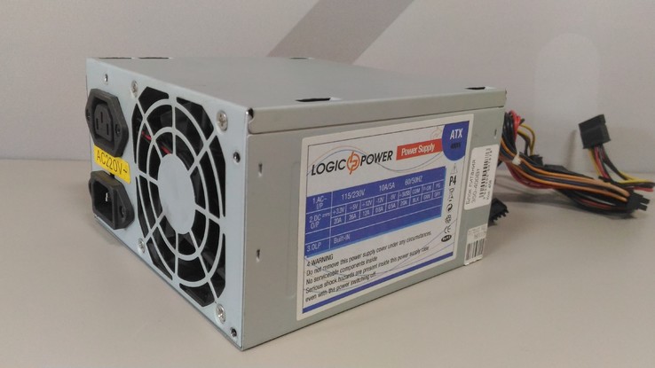 Блок питания LogicPower 400W ATX, фото №2