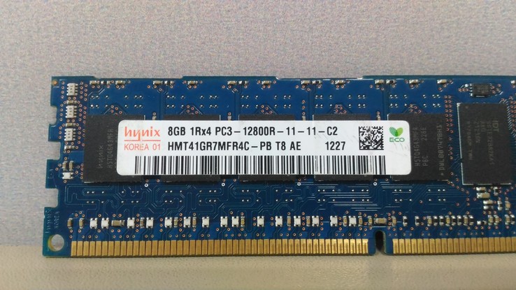 Оперативная память для сервера Hynix DDR3 8GB ECC Reg, numer zdjęcia 4