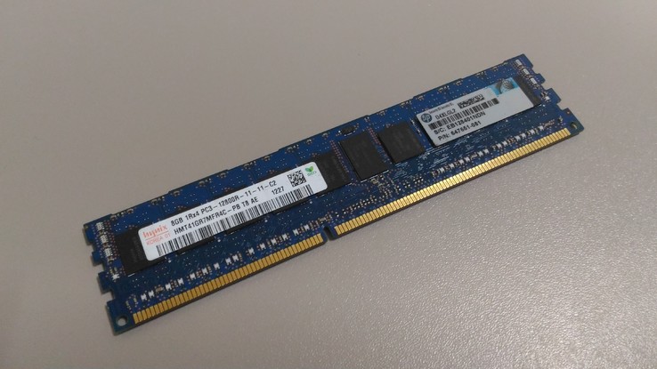 Оперативная память для сервера Hynix DDR3 8GB ECC Reg, фото №6