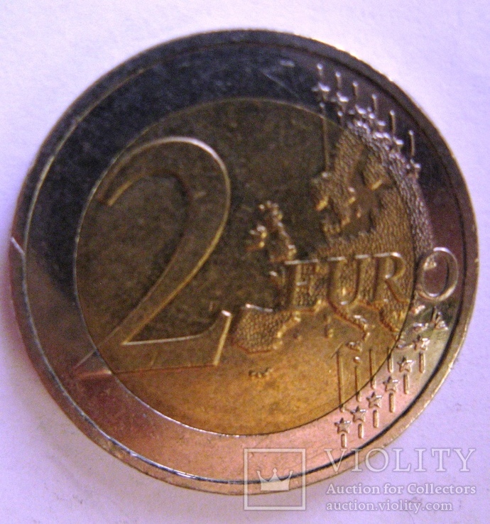 Литва 2 евро 2015 года, фото №3