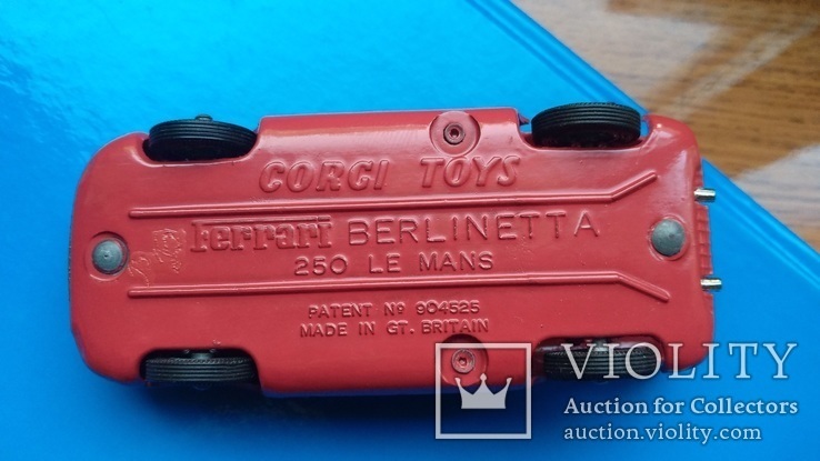 CORGI TOY CAR FERRARI BERLINETTA 250 LE MANS, фото №7