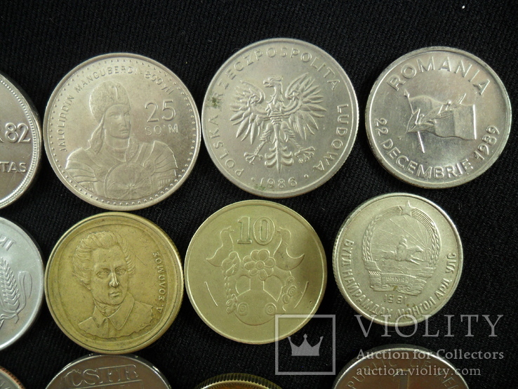 Монеты государств мира 20 шт, фото №4
