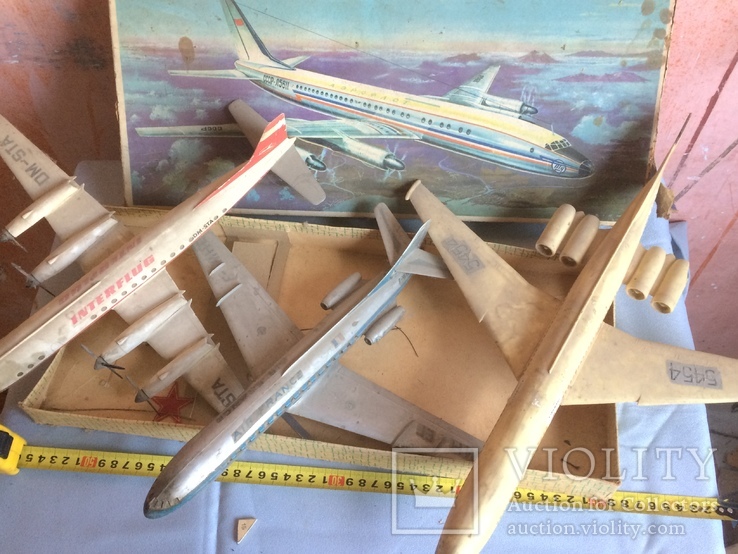 Сборные модели самолетов из ГДР